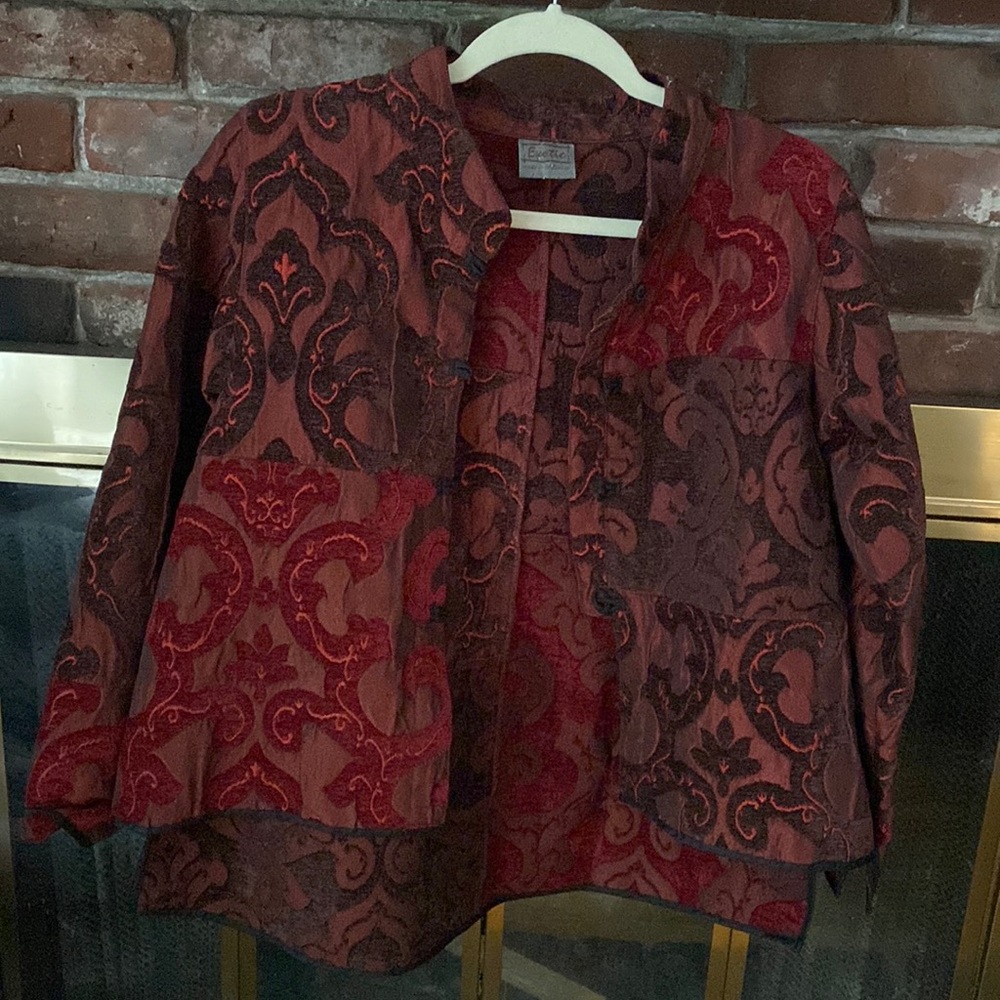 Exotic brocade jacket